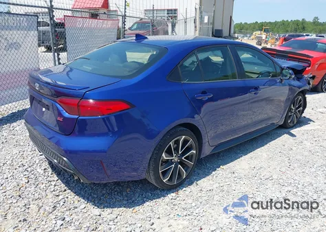 2020 Toyota Corolla Se from USA, damaged, VIN JTDS4RCEXLJ034695